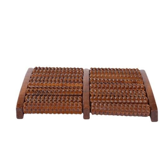 Dual Wooden フットローラー - Novolune