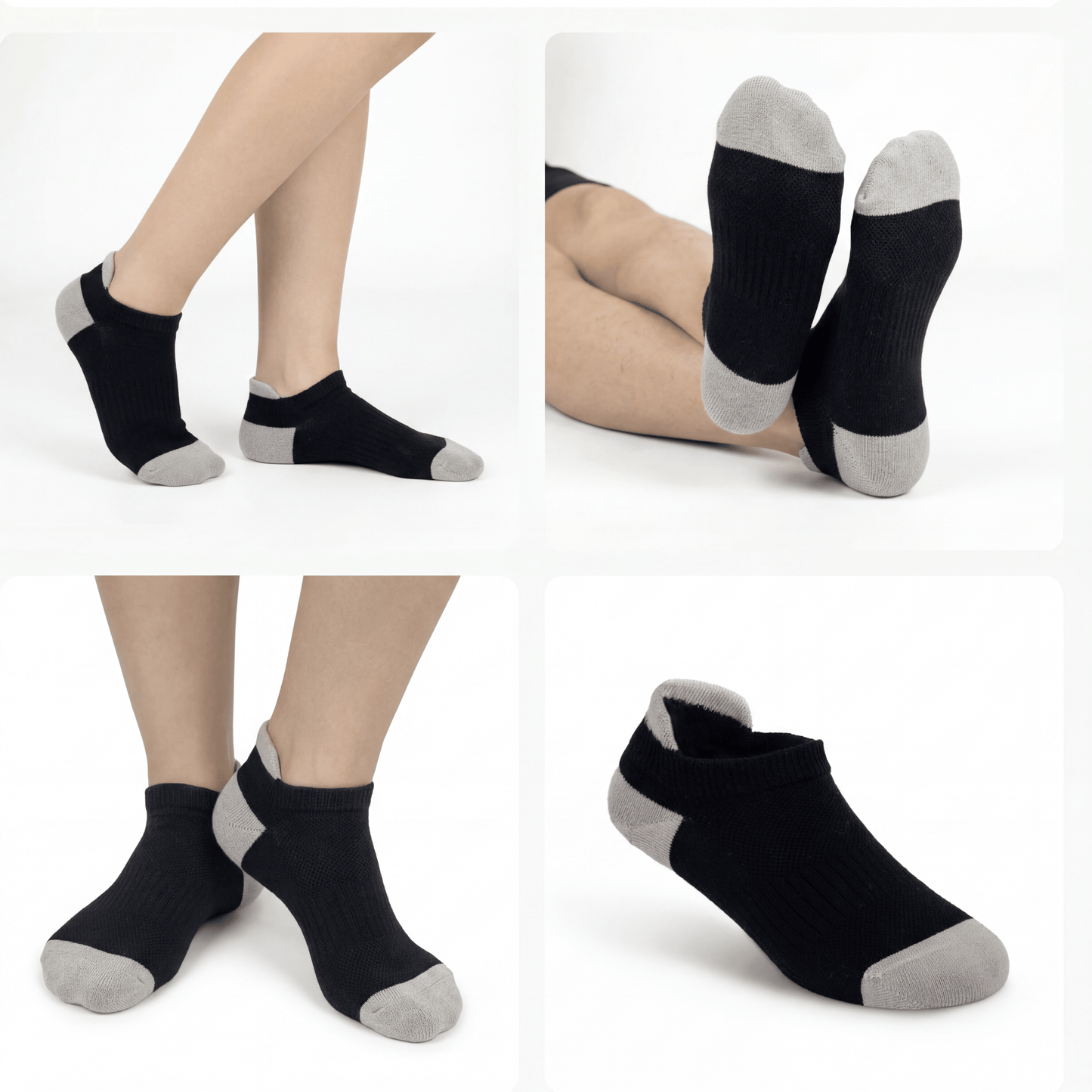 Low - Cut Snug Sock (3 - pairs) - Novolune