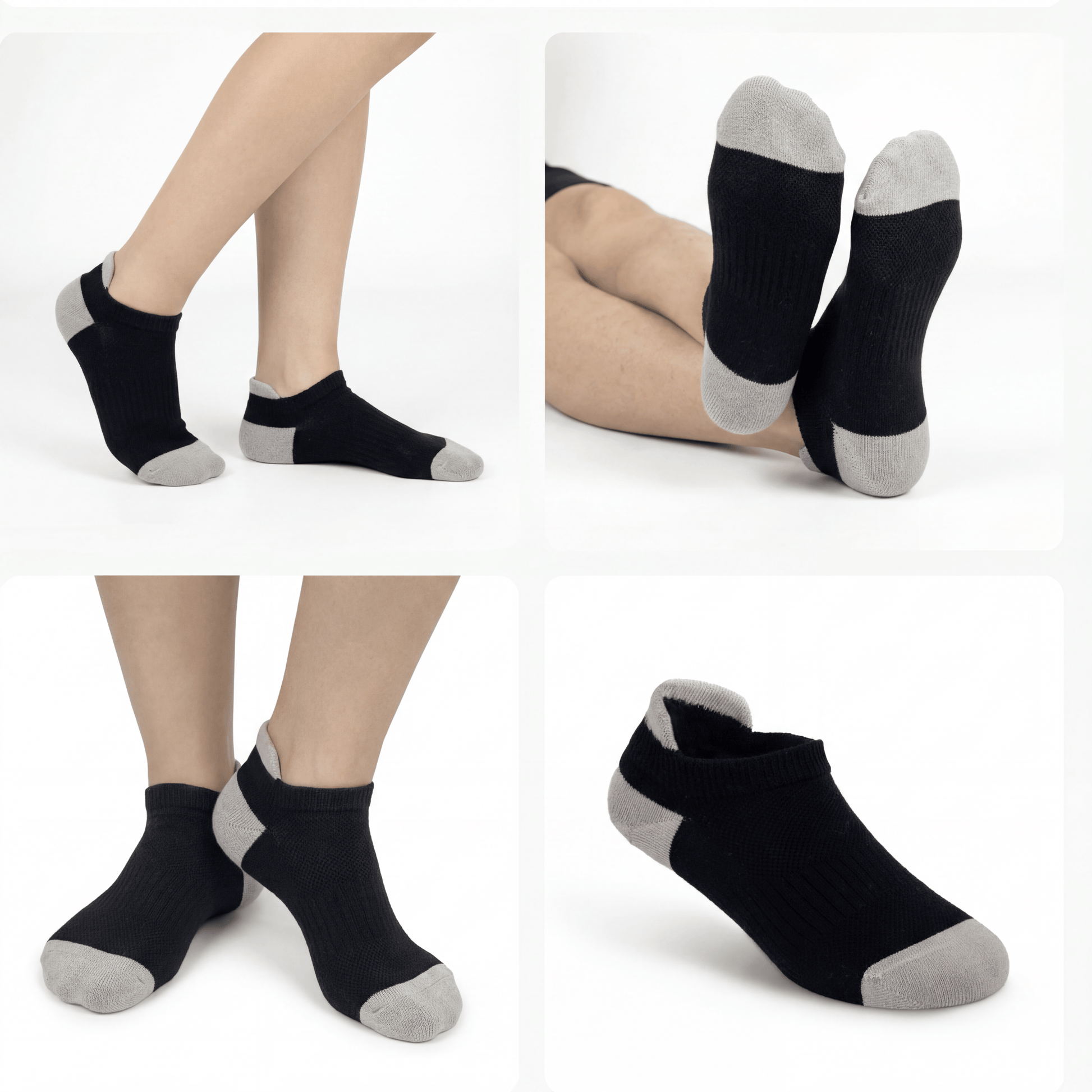 Low - Cut Snug Sock (3 - pairs) - Novolune